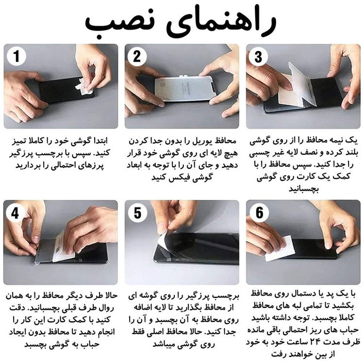 محافظ پشت گوشی یوریل گلس مدل Back-HG مناسب برای گوشی موبایل شیائومی Poco F7