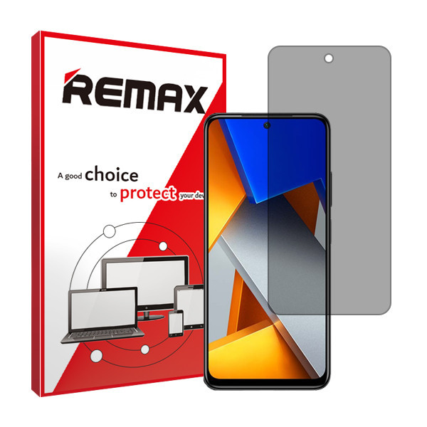 محافظ صفحه نمایش حریم شخصی ریمکس مدل HyPRV مناسب برای گوشی موبایل شیائومی Poco M4 Pro