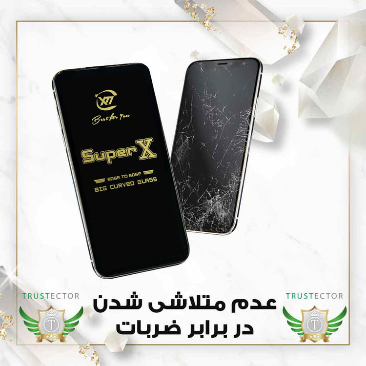 محافظ صفحه نمایش تراستکتور مدل SUPXT20 مناسب برای گوشی موبایل شیائومی Redmi Note 14 4G