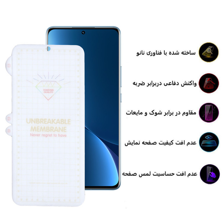 محافظ صفحه نمایش بوف مدل Hydrogel مناسب برای گوشی موبایل شیائومی 12 Pro / Mi 12 Pro / Mi 12S Pro / Mi 12S Ultra