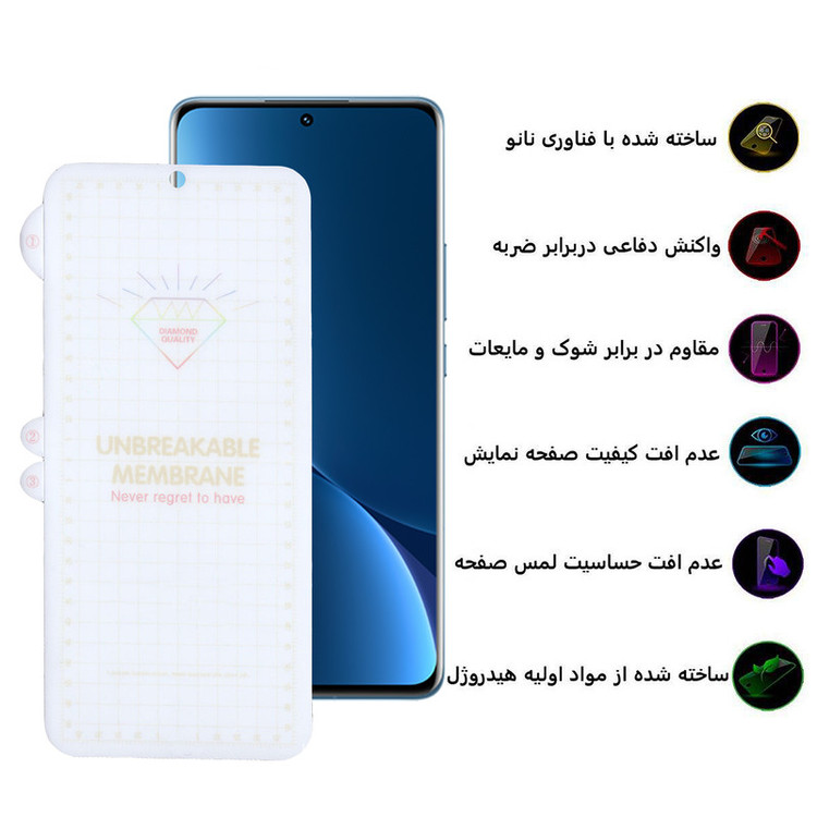 محافظ صفحه نمایش بوف مدل Hydrogel مناسب برای گوشی موبایل شیائومی 12 Pro / Mi 12 Pro / Mi 12S Pro / Mi 12S Ultra