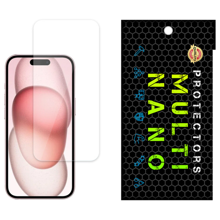 محافظ صفحه نمایش مولتی نانو مدل X-S1N مناسب برای گوشی موبایل اپل iPhone 15