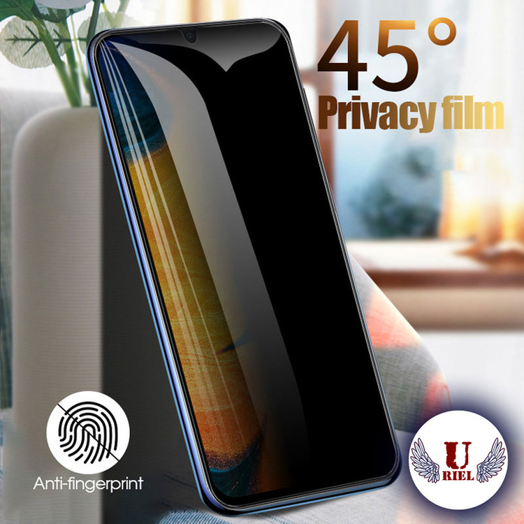 محافظ صفحه نمایش شیشه ای حریم شخصی یوریل مدل PRV مناسب برای گوشی موبایل سامسونگ Galaxy A55 5G