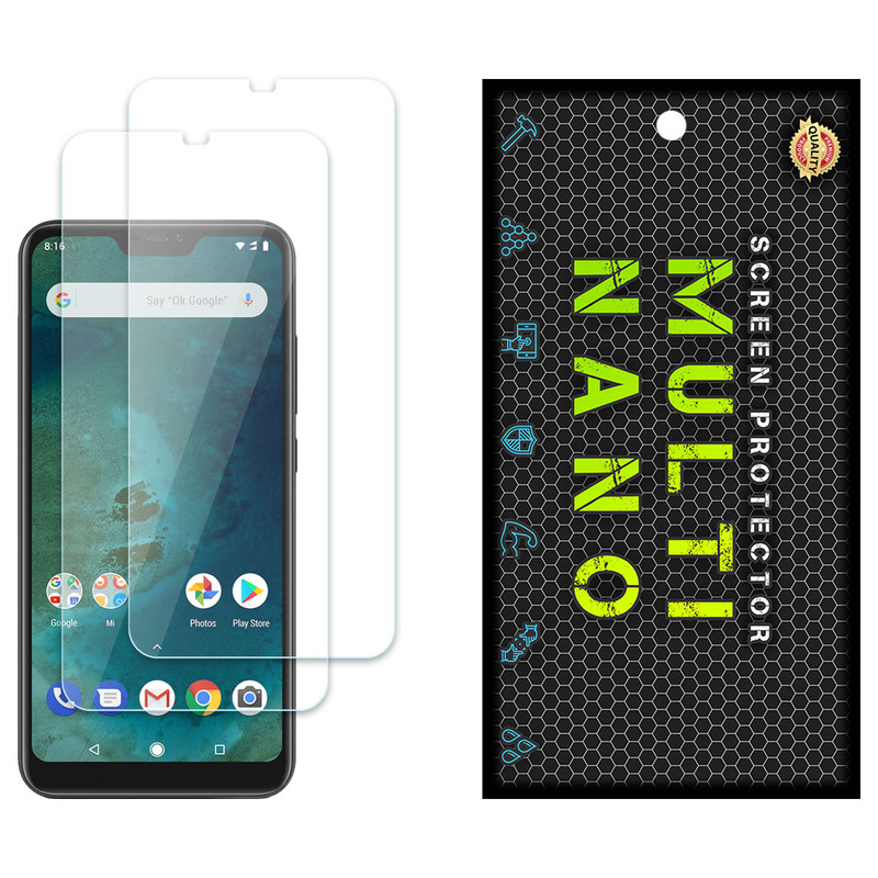 محافظ صفحه نمایش مولتی نانو مدل X-S2N مناسب برای گوشی موبایل شیائومی Mi A2 Lite بسته دو عددی