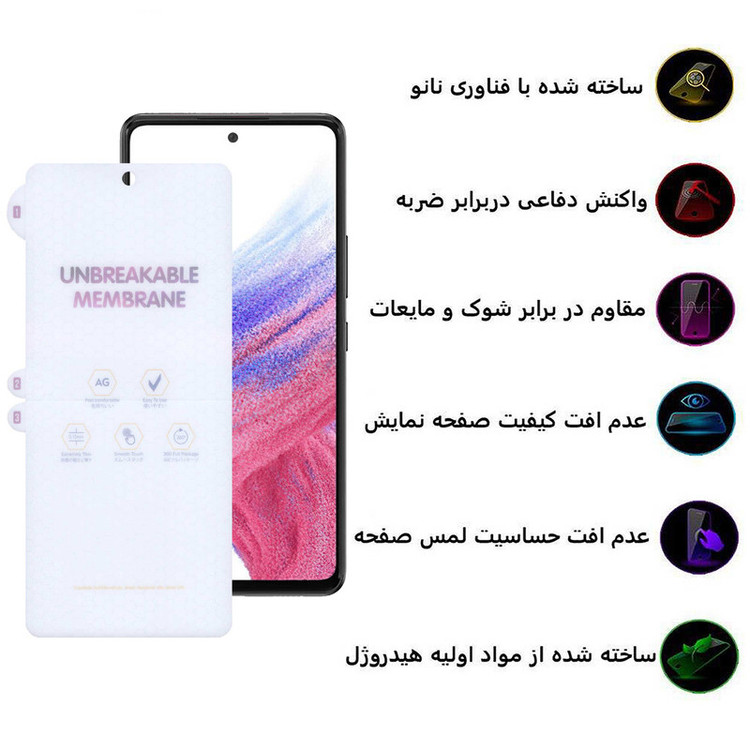 محافظ صفحه نمایش مات اپیکوی مدل Hydratte مناسب برای گوشی موبایل سامسونگ Galaxy A53/A52/A52s/A51/S20 FE/M31s