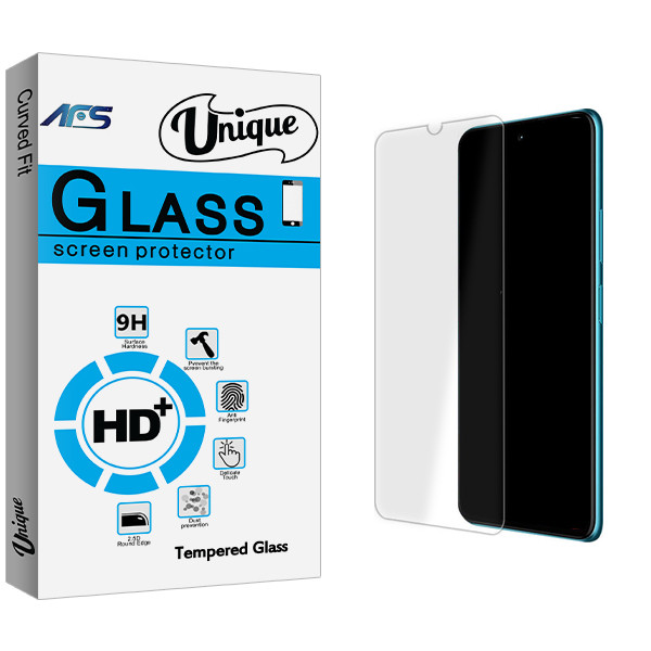 محافظ صفحه نمایش شیشه ای ای اف اس مدل Unique Glass MIX مناسب برای گوشی موبایل شیائومی Redmi 9 Prime