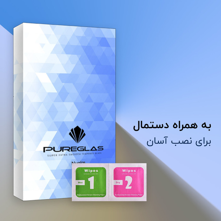 محافظ صفحه نمایش پیور گلس مدل NueGlas crfilm مناسب برای گوشی موبایل هوآوی Y7P