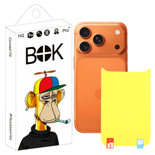 محافظ پشت گوشی بوک مدل TPU Axion مناسب برای گوشی موبایل اپل iPhone 17 Pro Max