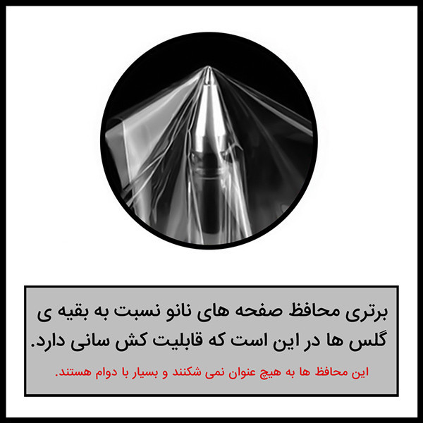 محافظ صفحه نمایش ضد اشعه آبی راک اسپیس مدل HyBLU مناسب برای گوشی موبایل هوآوی Pura 70