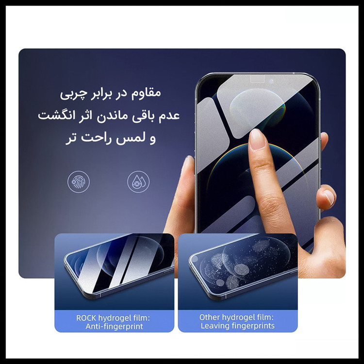 محافظ صفحه نمایش ضد اشعه آبی راک اسپیس مدل HyBLU مناسب برای گوشی موبایل هوآوی Pura 70