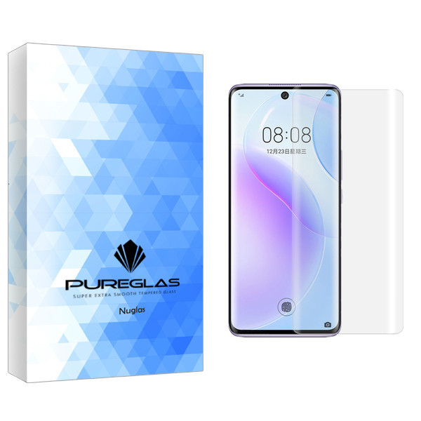 محافظ صفحه نمایش پیور گلس مدل NuGlas UV مناسب برای گوشی موبایل هوآوی Nova 8