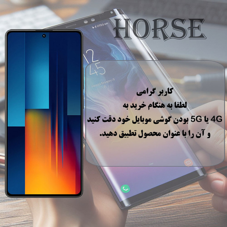 محافظ صفحه نمایش هورس مدل NPOH مناسب برای گوشی موبایل سامسونگ Galaxy S21 5G