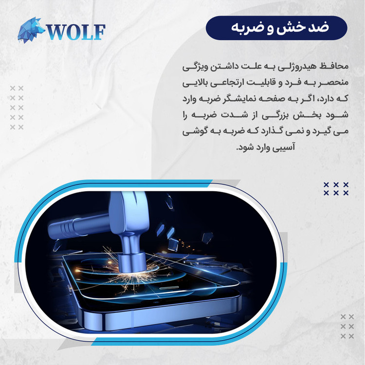 محافظ صفحه نمایش شفاف ولف مدل Tough مناسب برای گوشی موبایل سامسونگ Galaxy S24 FE به همراه محافظ پشت گوشی