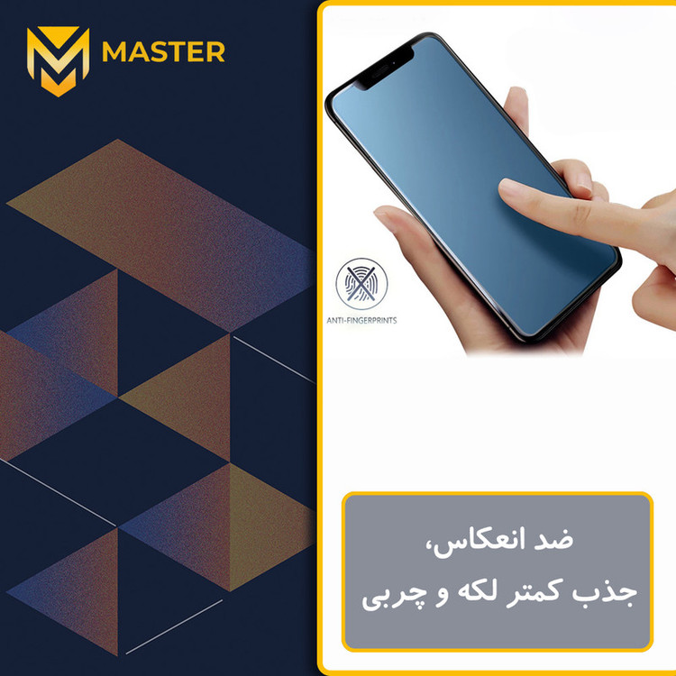 محافظ صفحه نمایش حریم شخصی مستر مدل Resistant مناسب برای گوشی موبایل سامسونگ Galaxy S24 FE