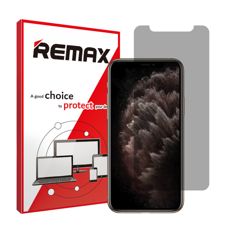 محافظ صفحه نمایش حریم شخصی ریمکس مدل HyPRV مناسب برای گوشی موبایل اپل iPhone 11 Pro Max