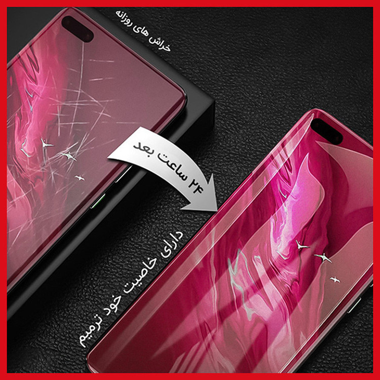 محافظ صفحه نمایش شفاف ریمکس مدل HyGEL مناسب برای گوشی موبایل اپل iPhone SE (2020)