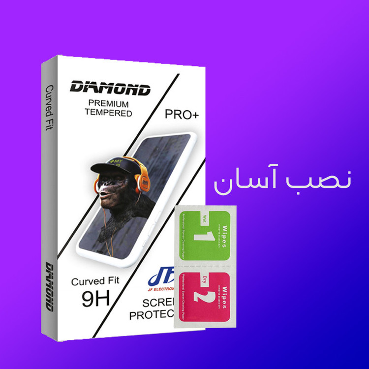محافظ صفحه نمایش شیشه ای جی اف مدل Diamond Glass مناسب برای گوشی موبایل سامسونگ Galaxy A11