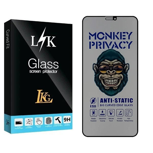 محافظ صفحه نمایش ال کا جی مدل MONPR-LK مناسب برای گوشی موبایل اپل iPhone 13 Pro Max