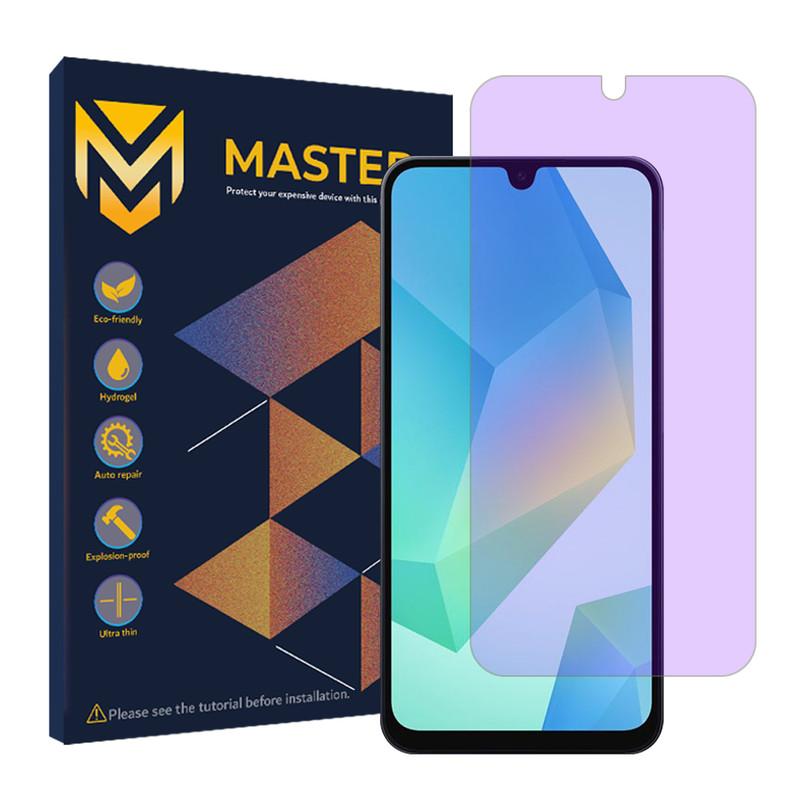 محافظ صفحه نمایش ضد اشعه بنفش مستر مدل Resistant‌ مناسب برای گوشی موبایل سامسونگ Galaxy A16