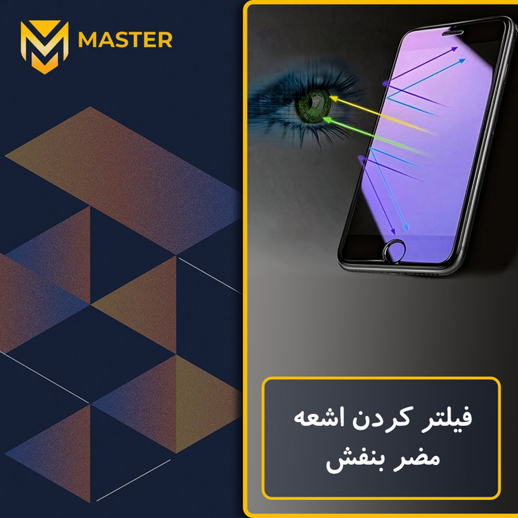 محافظ صفحه نمایش ضد اشعه بنفش مستر مدل Resistant مناسب برای گوشی موبایل سامسونگ Galaxy A16