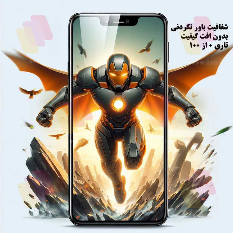 محافظ صفحه نمایش شهر گلس مدل SUPER2S مناسب برای گوشی موبایل شیائومی Redmi Note 12 4G / Note 12 5G / Poco X5
