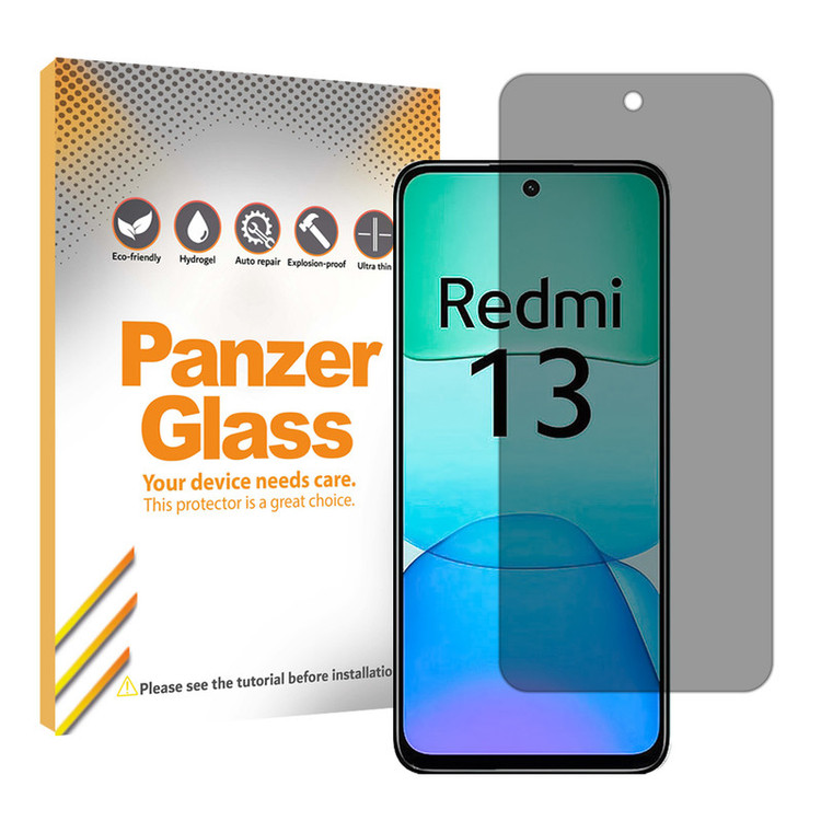 محافظ صفحه نمایش حریم شخصی پنزر گلس مدل Resistant مناسب برای گوشی موبایل شیائومی Redmi 13