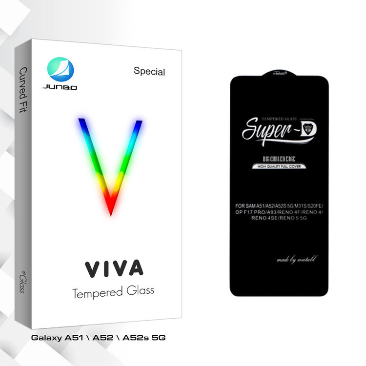 محافظ صفحه نمایش جانبو مدل Super-D مناسب برای گوشی موبایل سامسونگ Galaxy A51 / A52 / A52s 5G