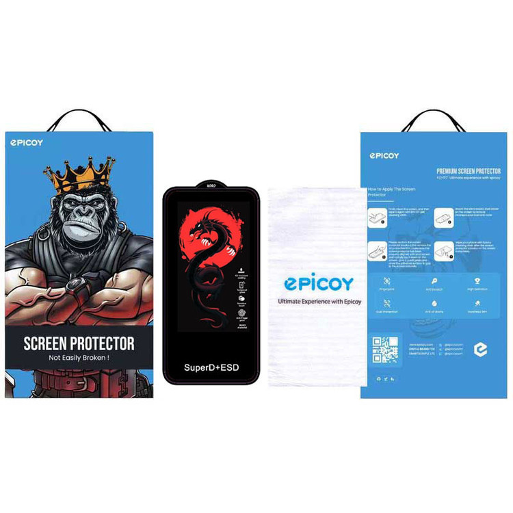 محافظ صفحه نمایش اپیکوی مدل Dragon ESD مناسب برای گوشی موبایل شیائومی Redmi Note 9 5G / Note 9T