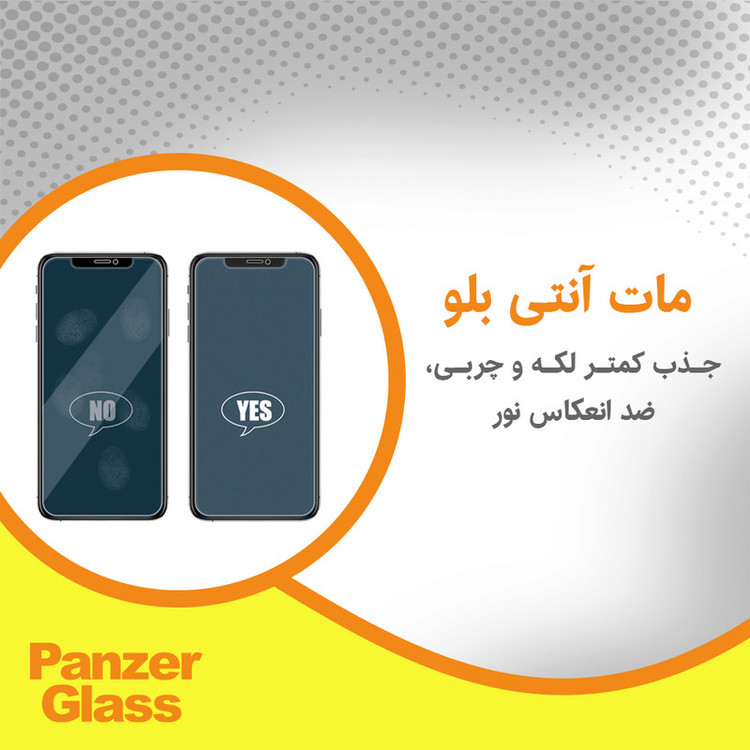 محافظ صفحه نمایش مات ضداشعه آبی پنزر گلس مدل Resistant مناسب برای گوشی موبایل شیائومی Poco C61
