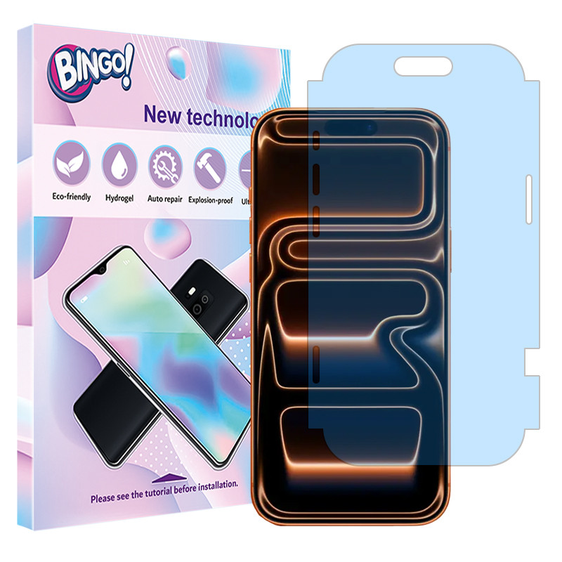 محافظ صفحه نمایش آنتی بلو بینگو مدل Eye Care مناسب برای گوشی موبایل اپل iPhone 17 Pro