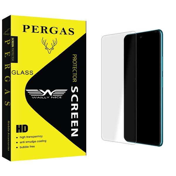 محافظ صفحه نمایش شیشه ای وایلی نایس مدل Pergas Glass مناسب برای گوشی موبایل ریلمی 7 Pro