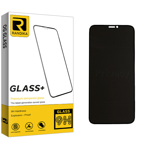 محافظ صفحه نمایش حریم شخصی راندیکا مدل Gld مناسب برای گوشی موبایل اپل iPhone 11 Pro