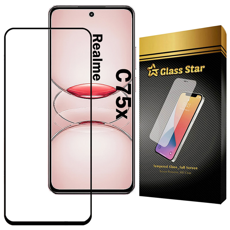 محافظ صفحه نمایش گلس استار مدل CRG20 مناسب برای گوشی موبایل ریلمی C75x
