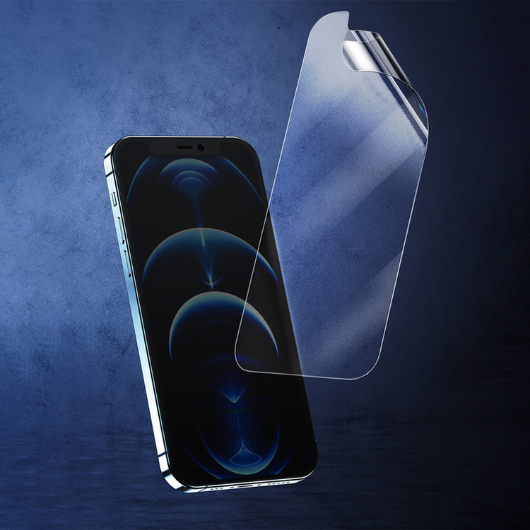محافظ صفحه نمایش آنتی بلو راک اسپیس کد BLU مناسب برای گوشی موبایل اپل iPhone 12 Pro Max