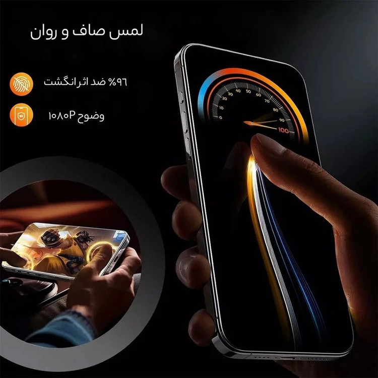 محافظ صفحه نمایش ال کا جی مدل انتی استاتیک مناسب برای گوشی موبایل سامسونگ Galaxy S23 FE 5G به همراه محافظ پشت گوشی و محافظ لنز