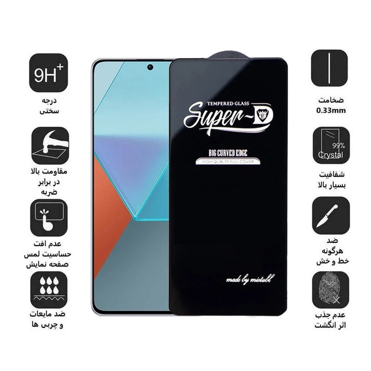محافظ صفحه نمایش ال کا جی مدل LKK Full مناسب برای گوشی موبایل سامسونگ Galaxy F13