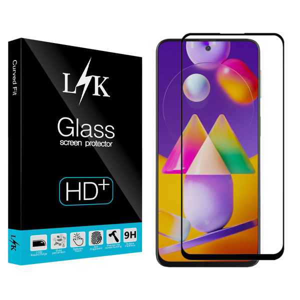 محافظ صفحه نمایش ال کی مدل +HD مناسب برای گوشی موبایل سامسونگ Galaxy m31s