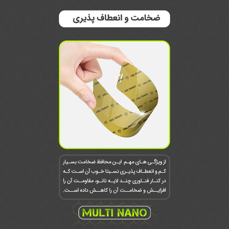 محافظ صفحه نمایش مولتی نانو مدل X-S3N مناسب برای گوشی موبایل ویکو T50 بسته سه عددی
