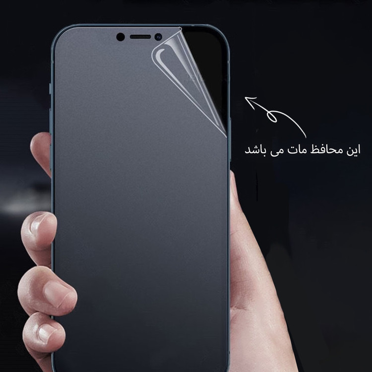 محافظ صفحه نمایش مات راک اسپیس مدل HyMTT مناسب برای گوشی موبایل شیائومی Poco M6 Pro به همراه محافظ پشت