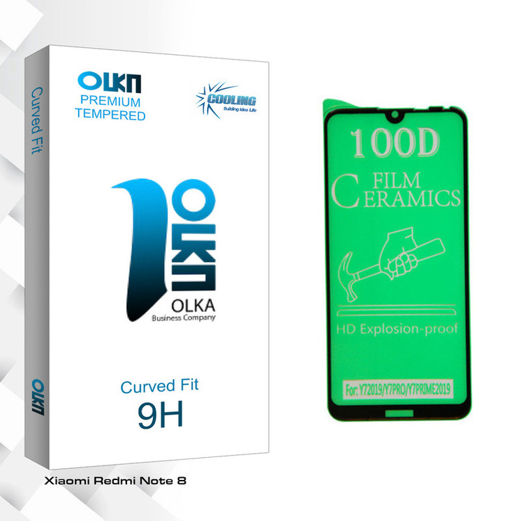 محافظ صفحه نمایش کولینگ مدل Olka glass مناسب برای گوشی موبایل شیائومی Redmi Note 8