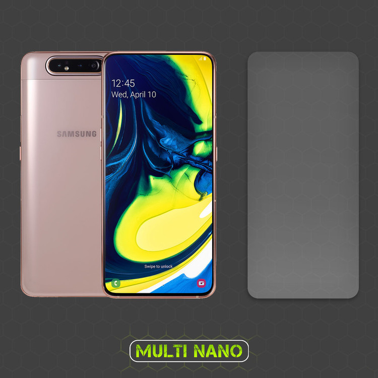 محافظ صفحه نمایش مات مولتی نانو مدل X-S2M مناسب برای گوشی موبایل سامسونگ Galaxy A80 بسته دو عددی