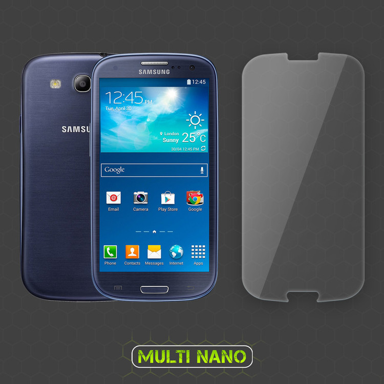 محافظ صفحه نمایش شفاف مولتی نانو مدل X-S1N مناسب برای گوشی موبایل سامسونگ Galaxy S3