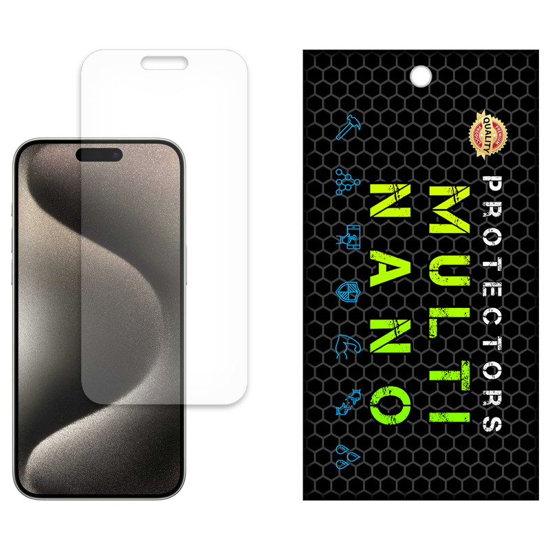 محافظ صفحه نمایش مات مولتی نانو مدل X-S1M مناسب برای گوشی موبایل اپل iPhone 15 Pro Max