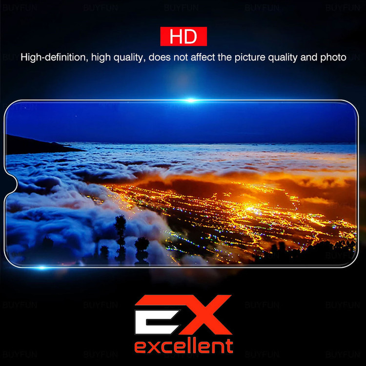 محافظ صفحه نمایش شیشه ای ایکس اکسلنت مدل XFU مناسب برای گوشی موبایل شیائومی Redmi 8A Pro بسته پنج عددی