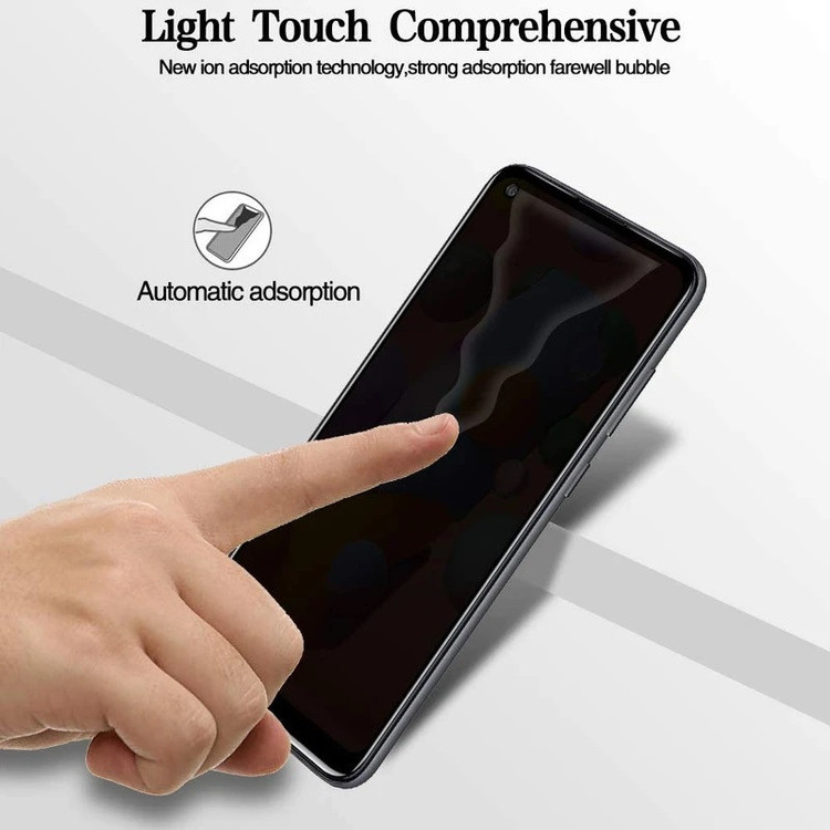 محافظ صفحه نمایش حریم شخصی ال کا جی مدل LKK privacy مناسب برای گوشی موبایل Poco X2/Poco F2 Pro/Poco M2 Pro/Mi 10i 5G/Mi 10T Lite 5G /11T/11T Pro/ هوآوی Y7a/Y9a/P smart 2021 /بلک ویو BlackView Shark 9
