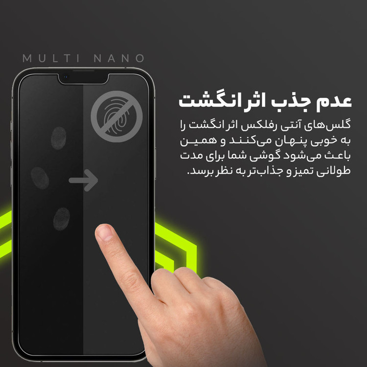 محافظ صفحه نمایش آنتی رفلکس مولتی نانو مدل X-S3M مناسب برای گوشی موبایل آنر X7c بسته سه عددی