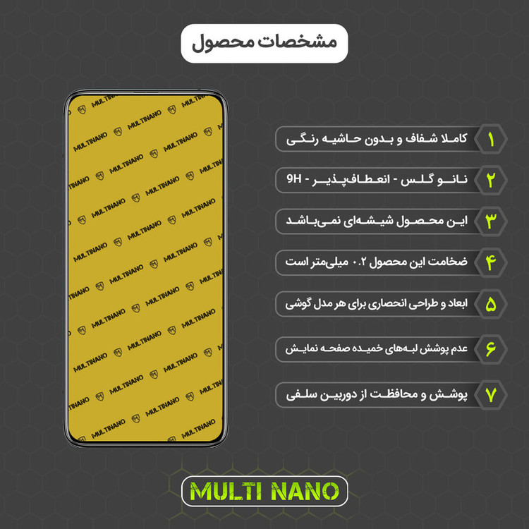محافظ صفحه نمایش مولتی نانو مدل X-S1N مناسب برای گوشی موبایل شیائومی Redmi K30S