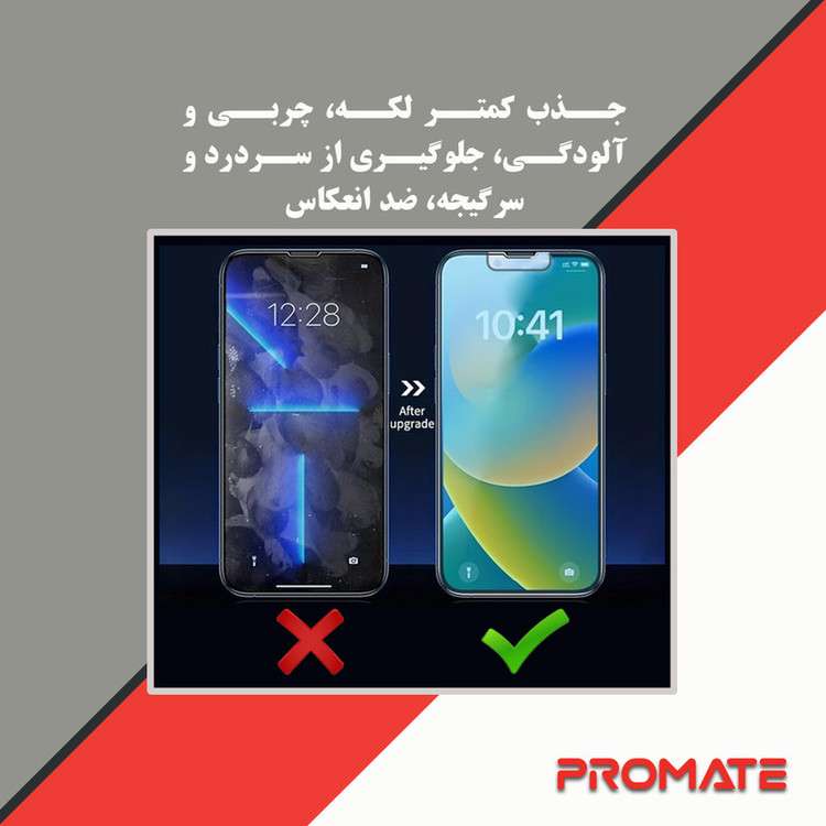 محافظ صفحه نمایش مات پرومیت مدل Resistant مناسب برای گوشی موبایل سامسونگ Galaxy S25 Plus
