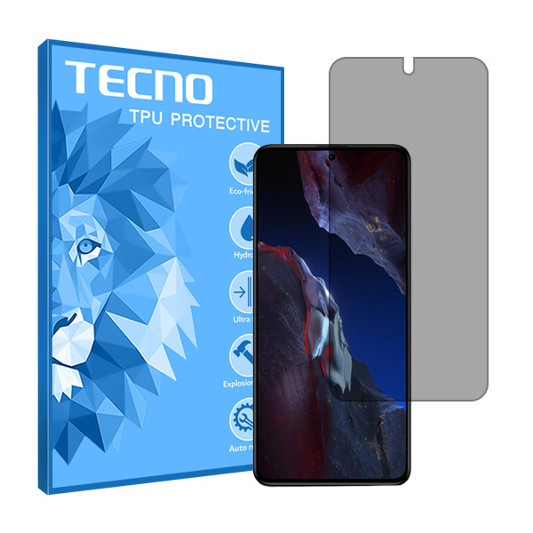 محافظ صفحه نمایش حریم شخصی تکنو مدل HyPRV مناسب برای گوشی موبایل شیائومی Poco F5 Pro