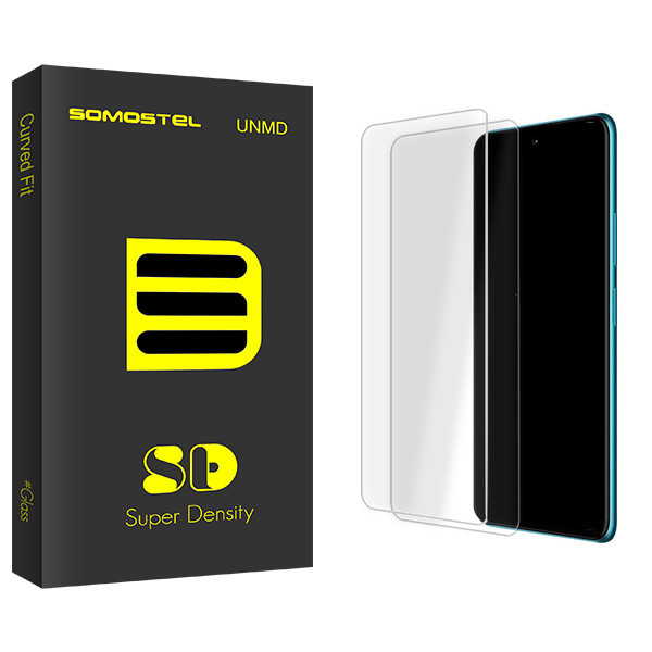محافظ صفحه نمایش شیشه ای سوماستل مدل SD Glass MIX مناسب برای گوشی موبایل ریلمی 8 Pro / 7 Pro بسته دو عددی
